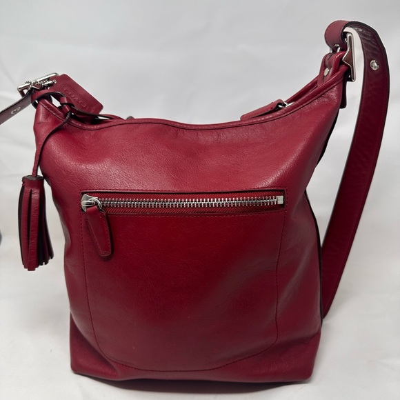 COACH Legacy Tassel Duffle 19889
Leather Crossbody Bag Deep Red - Picture 15 of 17